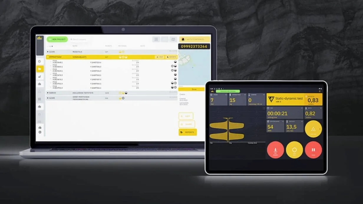 Ground-breaking application improves practical soil testing and generates new business for Geomachine